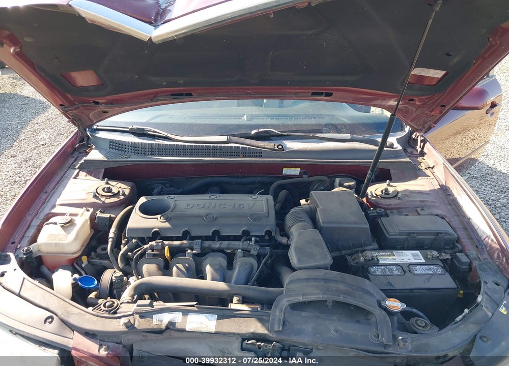 2009 HYUNDAI SONATA GLS VIN: 5NPET46C59H464973