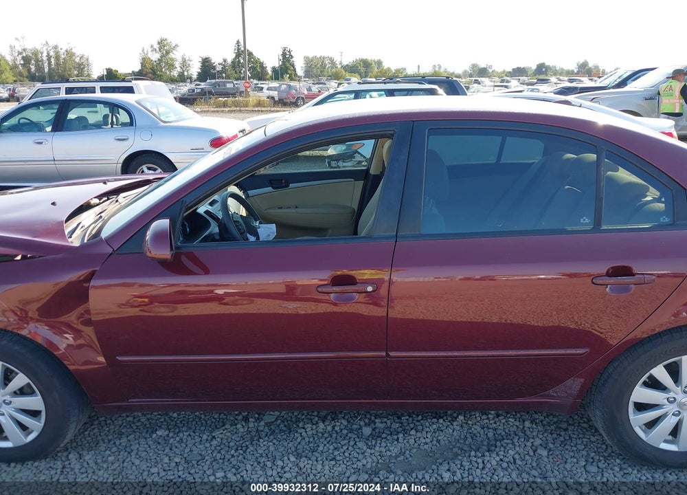 2009 HYUNDAI SONATA GLS VIN: 5NPET46C59H464973