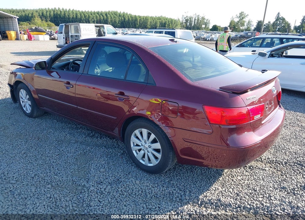 2009 HYUNDAI SONATA GLS VIN: 5NPET46C59H464973
