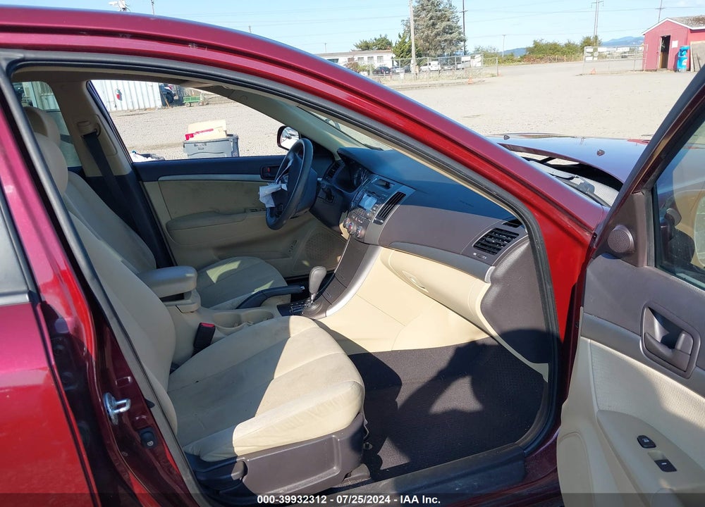 2009 HYUNDAI SONATA GLS VIN: 5NPET46C59H464973