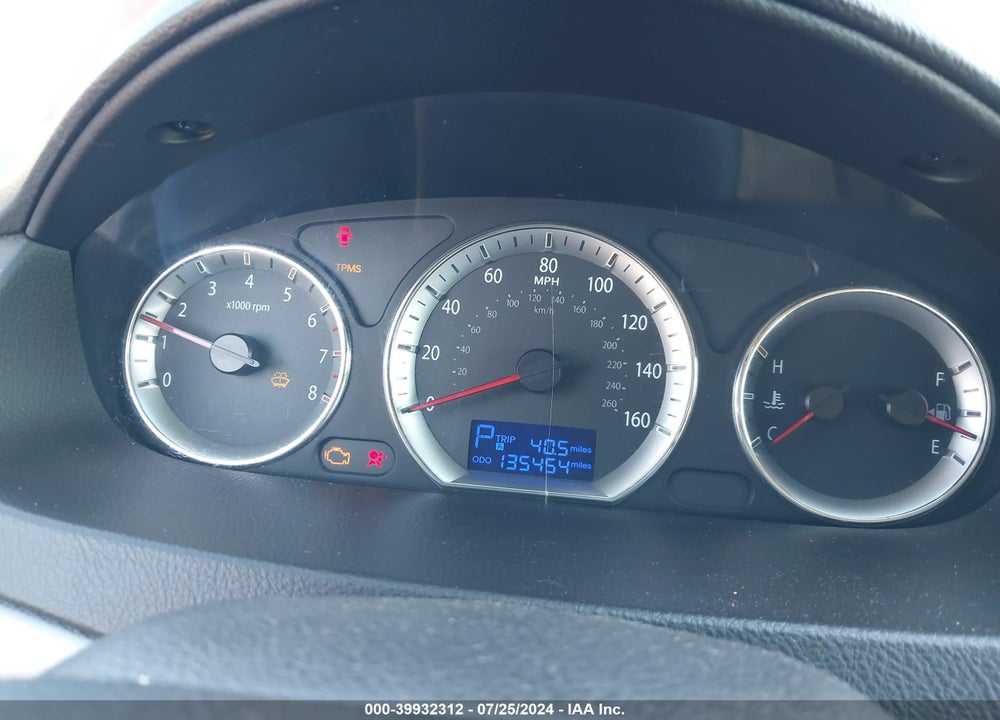 2009 HYUNDAI SONATA GLS VIN: 5NPET46C59H464973