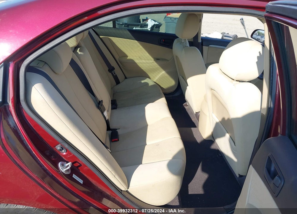 2009 HYUNDAI SONATA GLS VIN: 5NPET46C59H464973