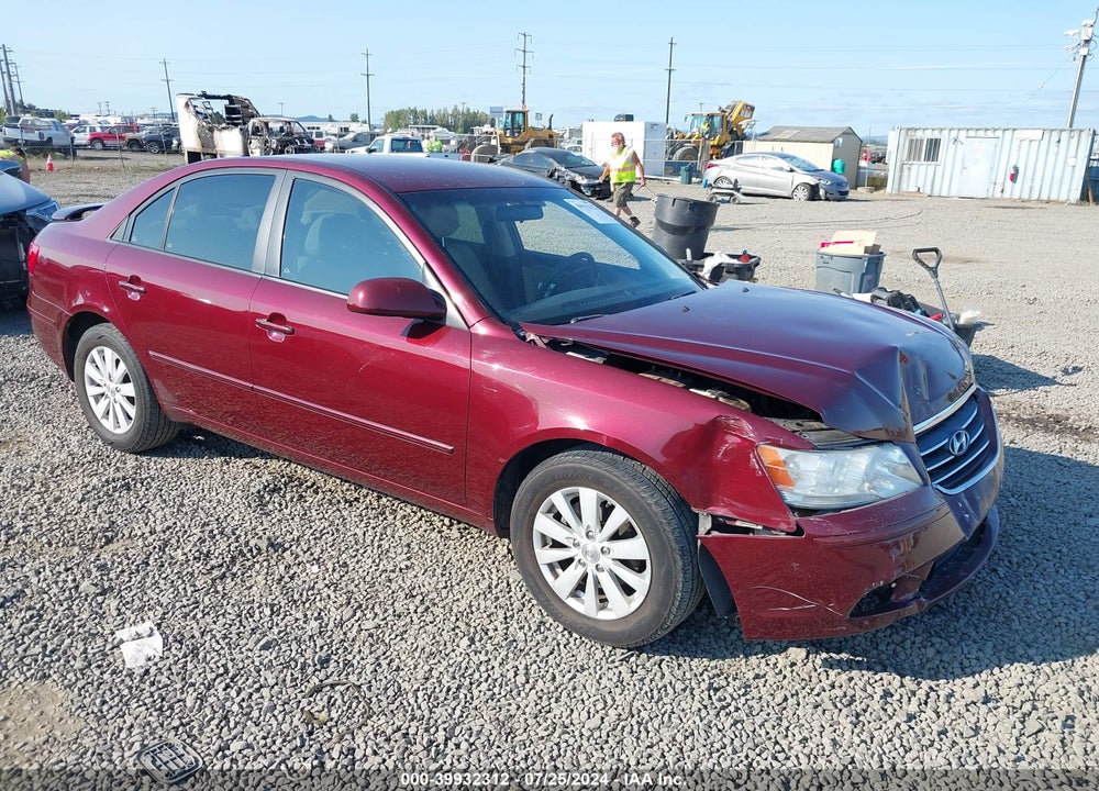 2009 HYUNDAI SONATA GLS VIN: 5NPET46C59H464973