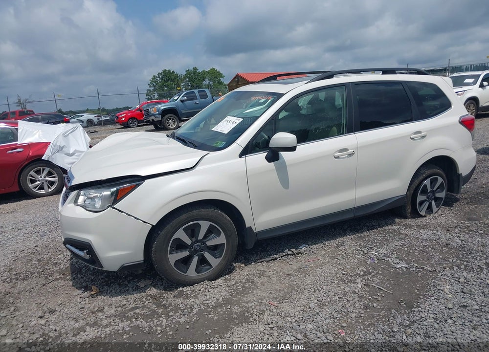 2018 SUBARU FORESTER 2.5I LIMITED VIN: JF2SJAJC9JH487868