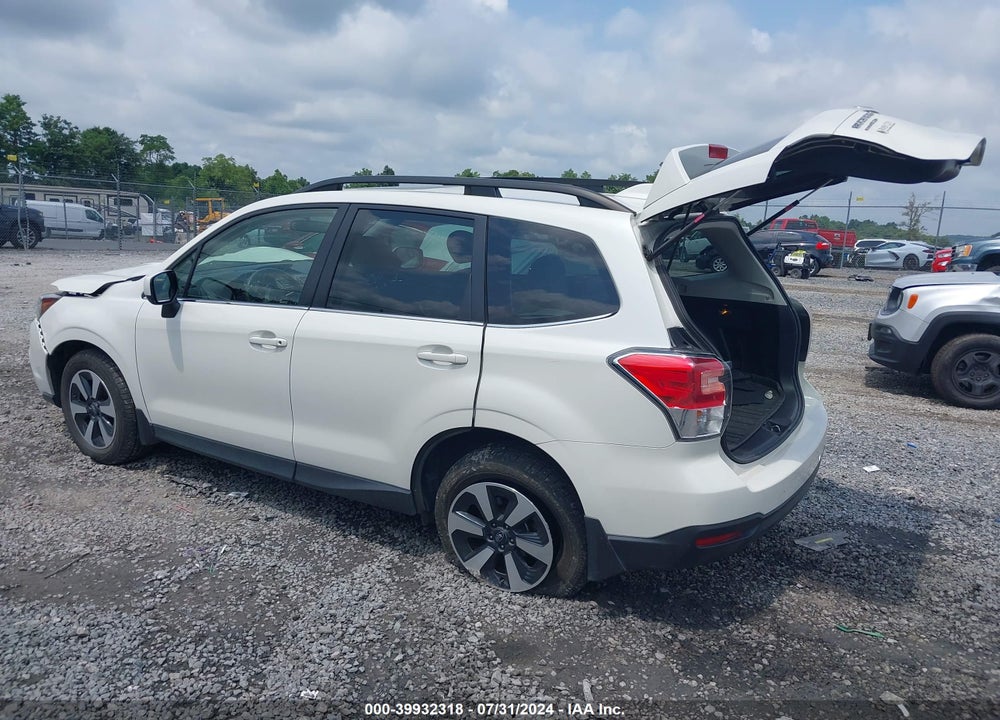 2018 SUBARU FORESTER 2.5I LIMITED VIN: JF2SJAJC9JH487868