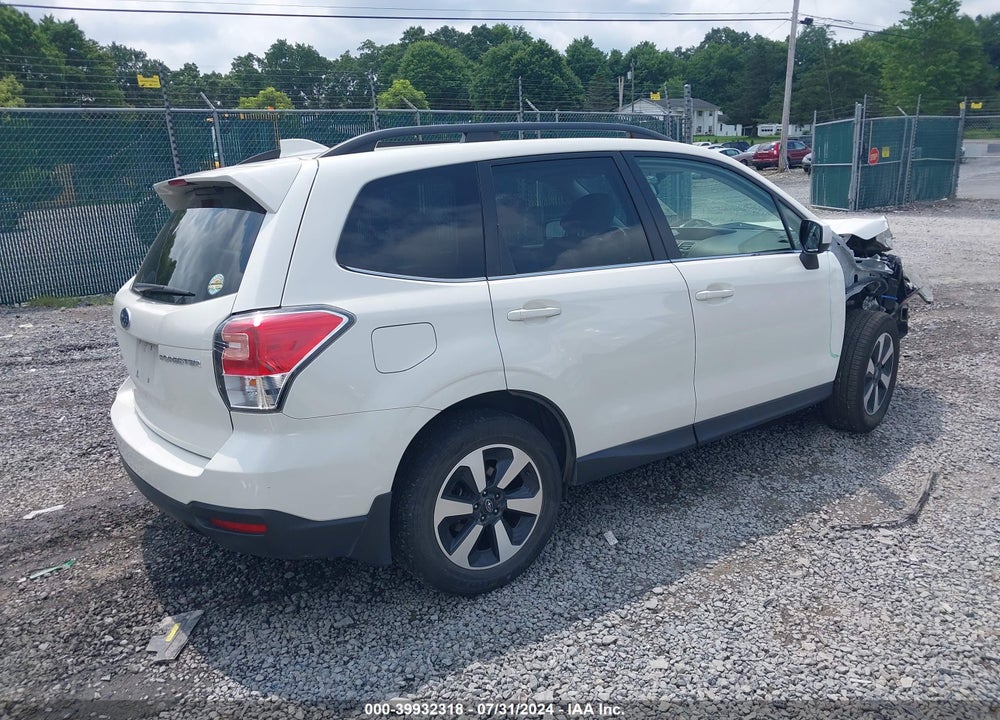 2018 SUBARU FORESTER 2.5I LIMITED VIN: JF2SJAJC9JH487868