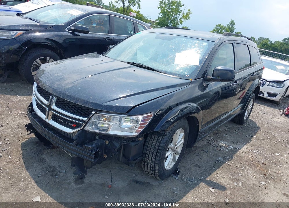 2014 DODGE JOURNEY SXT VIN: 3C4PDCBG1ET177990