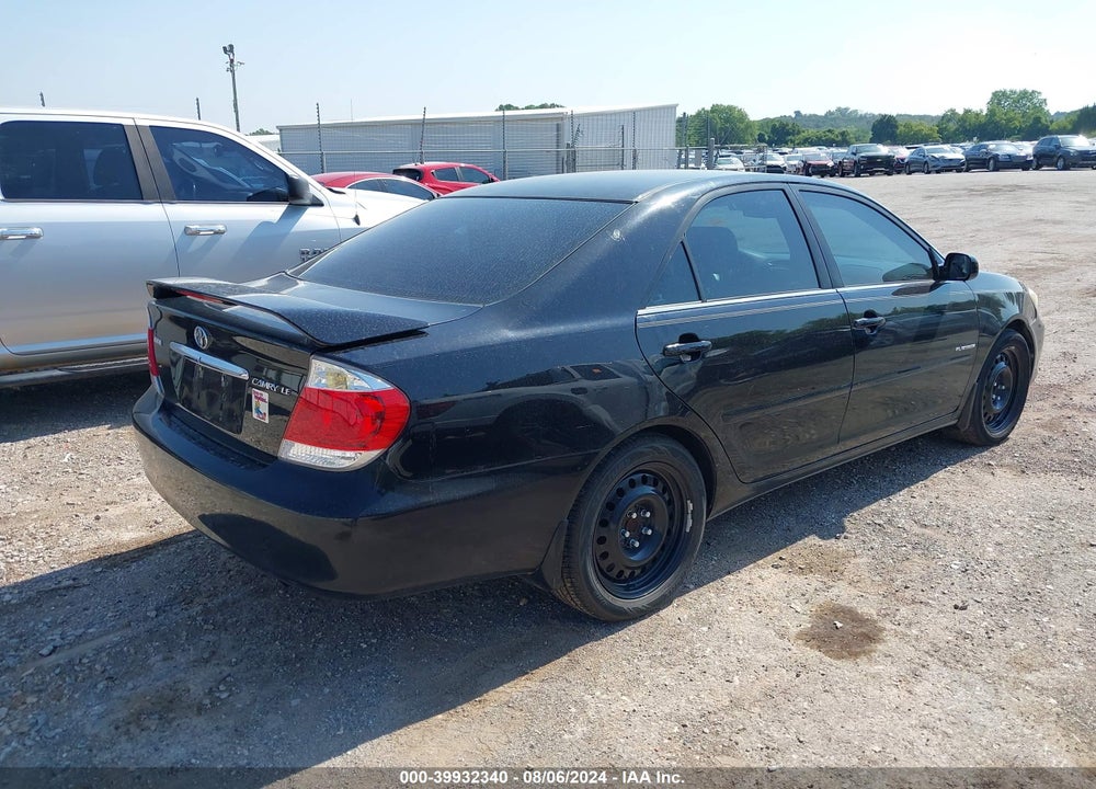 2006 TOYOTA CAMRY LE VIN: 4T1BE32K96U728522