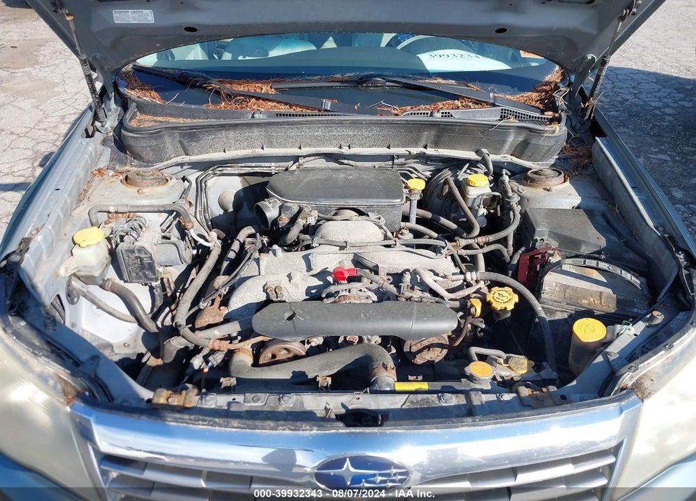 2009 SUBARU FORESTER 2.5X VIN: JF2SH63649G788386