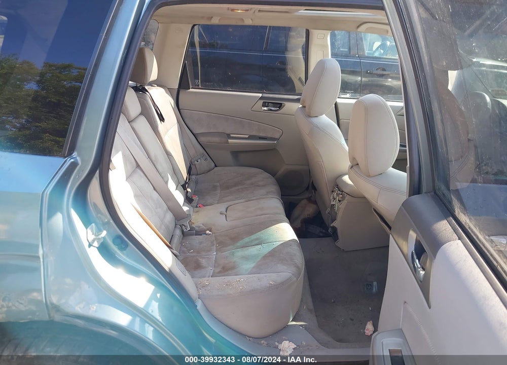 2009 SUBARU FORESTER 2.5X VIN: JF2SH63649G788386