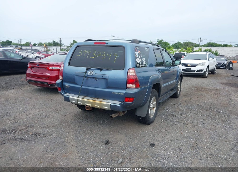 2004 TOYOTA 4RUNNER SR5 V6 VIN: JTEBU14R440030308