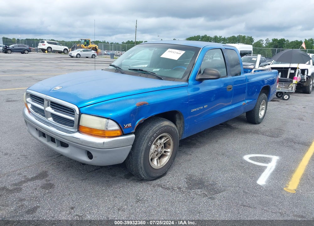 2000 DODGE DAKOTA SLT/SPORT VIN: 1B7GL22X5YS503437