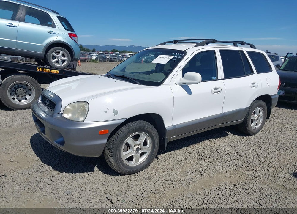 2002 HYUNDAI SANTA FE GLS/LX VIN: KM8SC13D12U172470