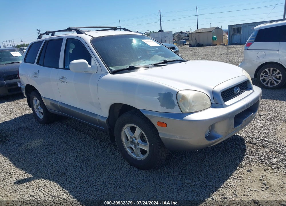 2002 HYUNDAI SANTA FE GLS/LX VIN: KM8SC13D12U172470