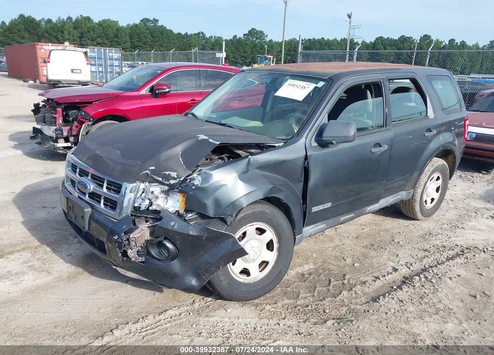 2008 FORD ESCAPE XLS VIN: 1FMCU02Z38KD64762
