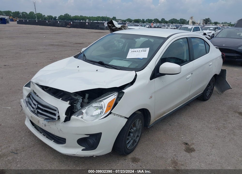 2019 MITSUBISHI MIRAGE G4 ES VIN: ML32F3FJ1KHF11509