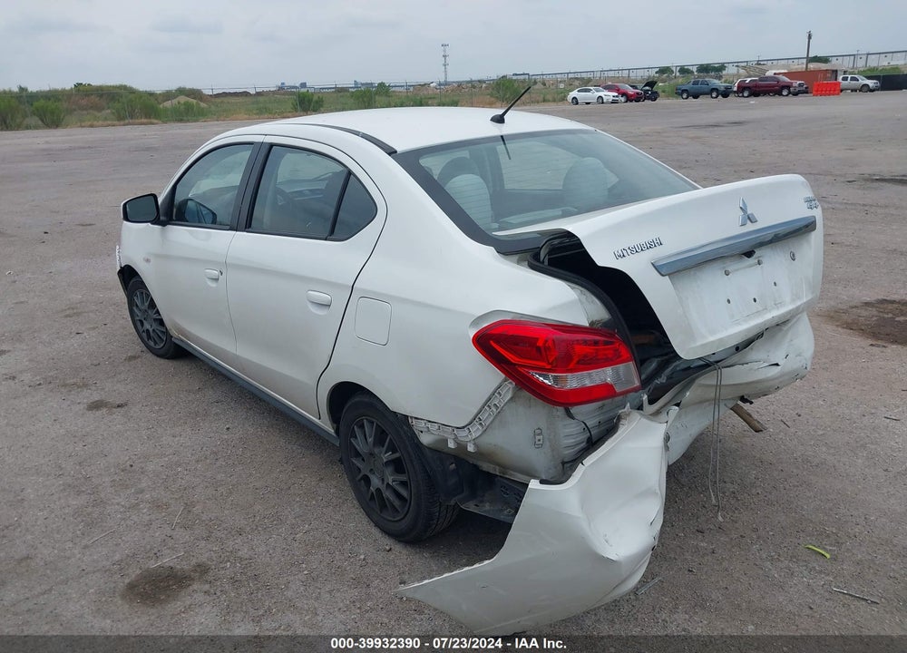 2019 MITSUBISHI MIRAGE G4 ES VIN: ML32F3FJ1KHF11509