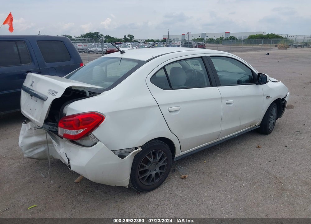 2019 MITSUBISHI MIRAGE G4 ES VIN: ML32F3FJ1KHF11509