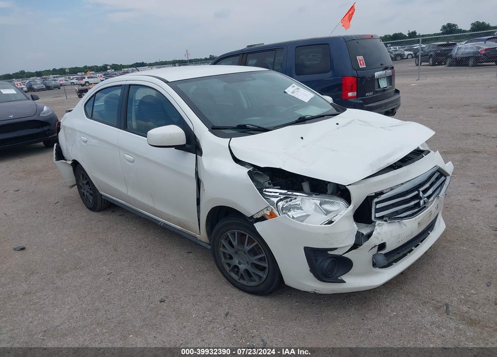 2019 MITSUBISHI MIRAGE G4 ES VIN: ML32F3FJ1KHF11509