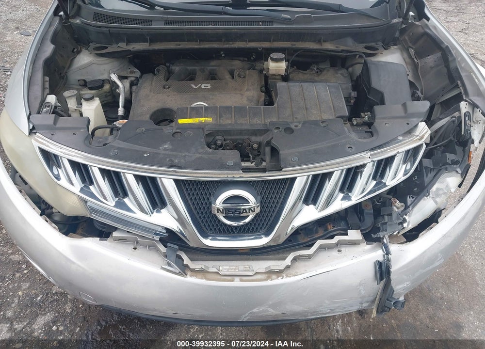 2009 NISSAN MURANO S VIN: JN8AZ18W59W205336