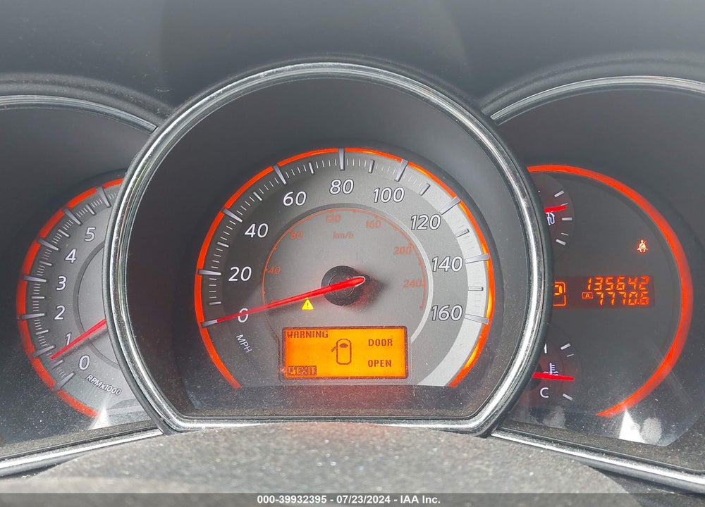 2009 NISSAN MURANO S VIN: JN8AZ18W59W205336