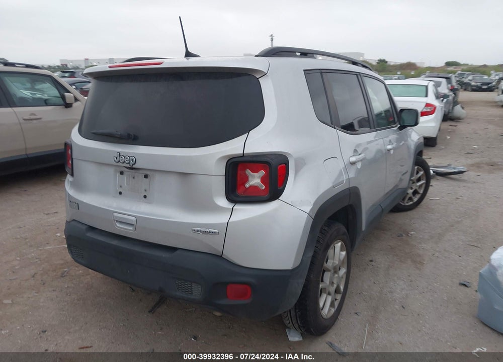 2019 JEEP RENEGADE LATITUDE FWD VIN: ZACNJABB4KPJ92797