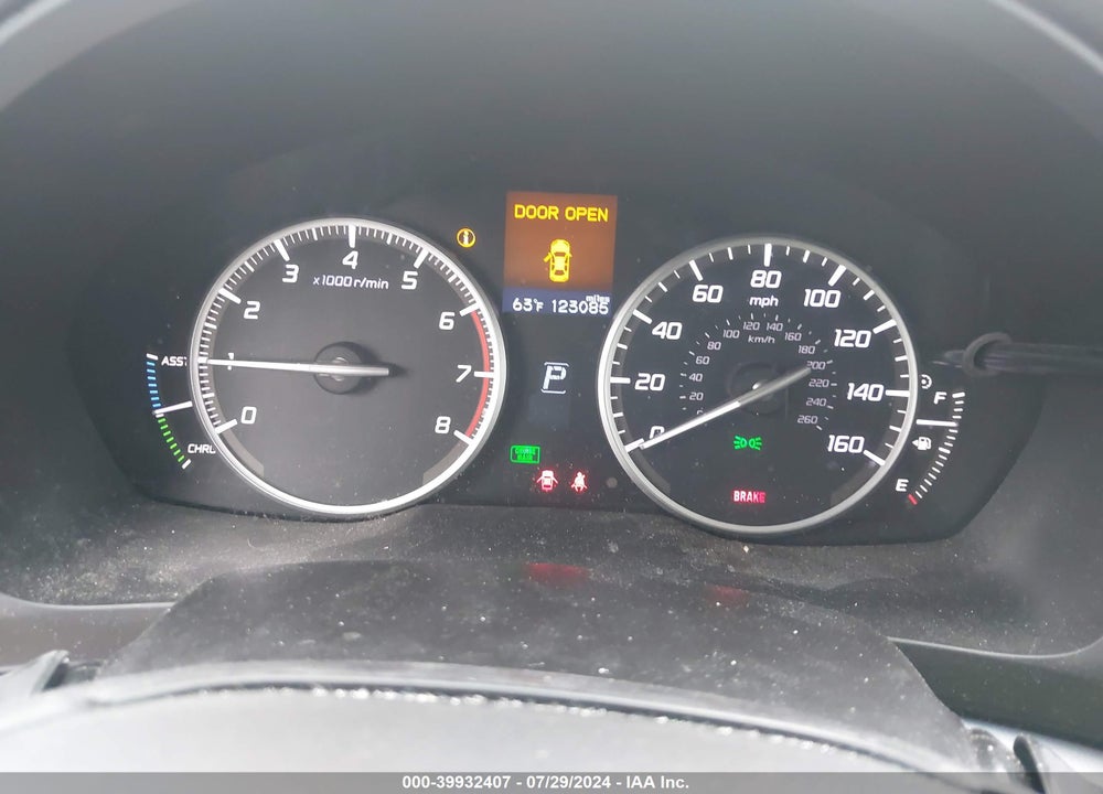 2013 ACURA ILX HYBRID 1.5L VIN: 19VDE3F70DE302435