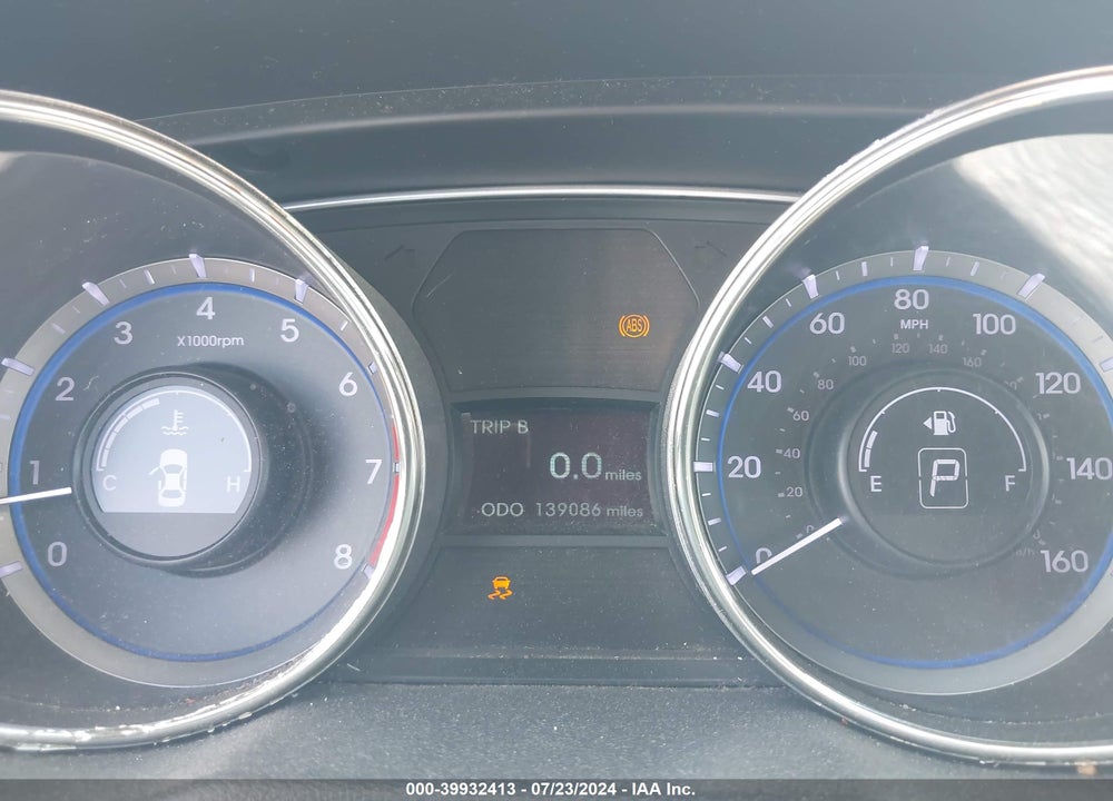 2012 HYUNDAI SONATA VIN: 5NPEB4ACXCH442808