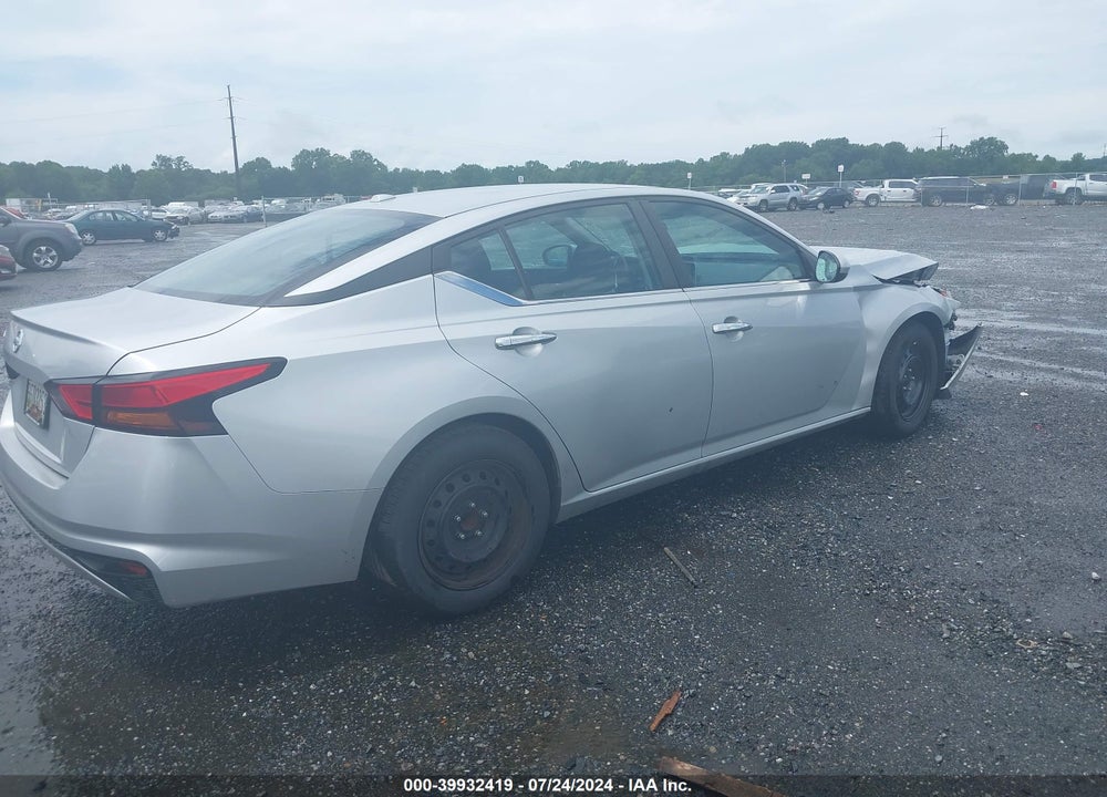 2020 NISSAN ALTIMA S FWD VIN: 1N4BL4BV3LC215221