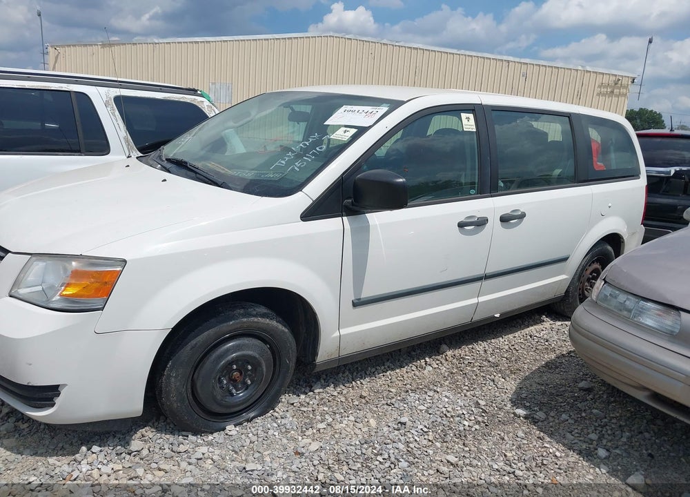 2008 DODGE GRAND CARAVAN SE VIN: 2D8HN44HX8R751170