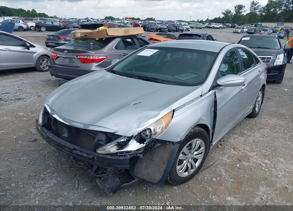 2012 HYUNDAI SONATA GLS VIN: 5NPEB4AC3CH423176