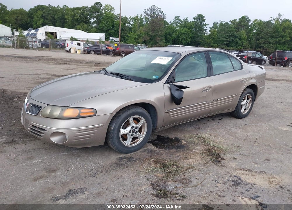 2000 PONTIAC BONNEVILLE SE VIN: 1G2HX54K5Y4282930