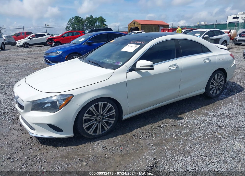 2018 MERCEDES-BENZ CLA 250 4MATIC VIN: WDDSJ4GB5JN568808