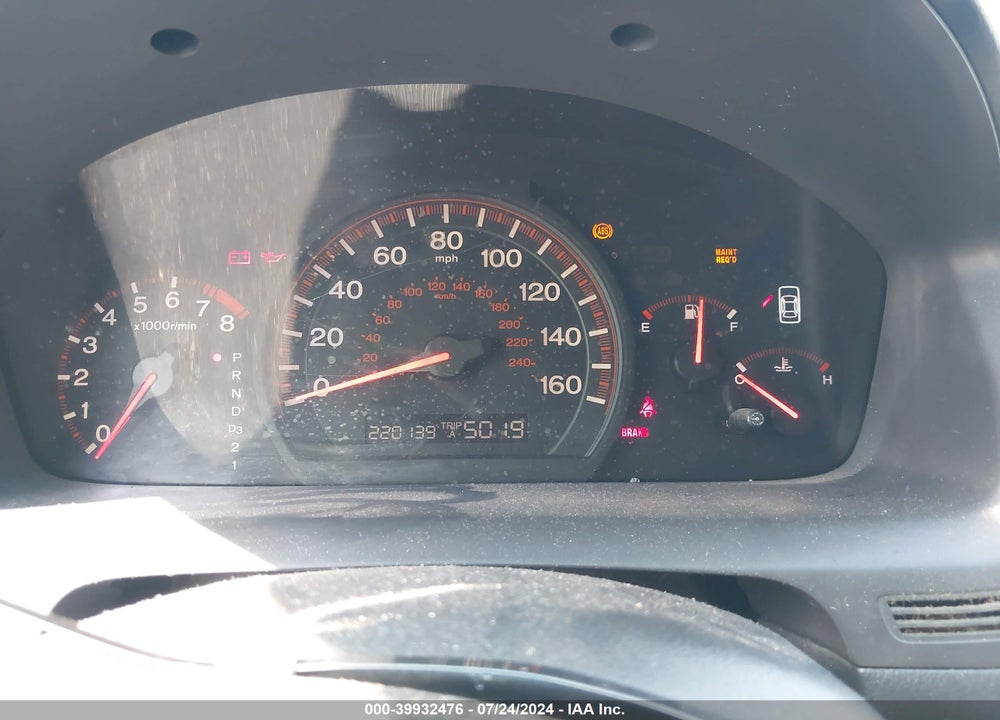 2003 HONDA ACCORD 3.0 EX VIN: 1HGCM82633A021944