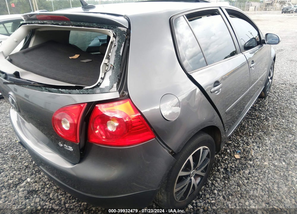 2007 VOLKSWAGEN RABBIT 4-DOOR VIN: WVWDR71K67W214627