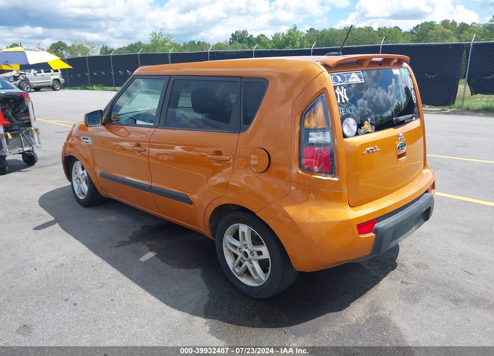 2011 KIA SOUL VIN: KNDJT2A20B7287521