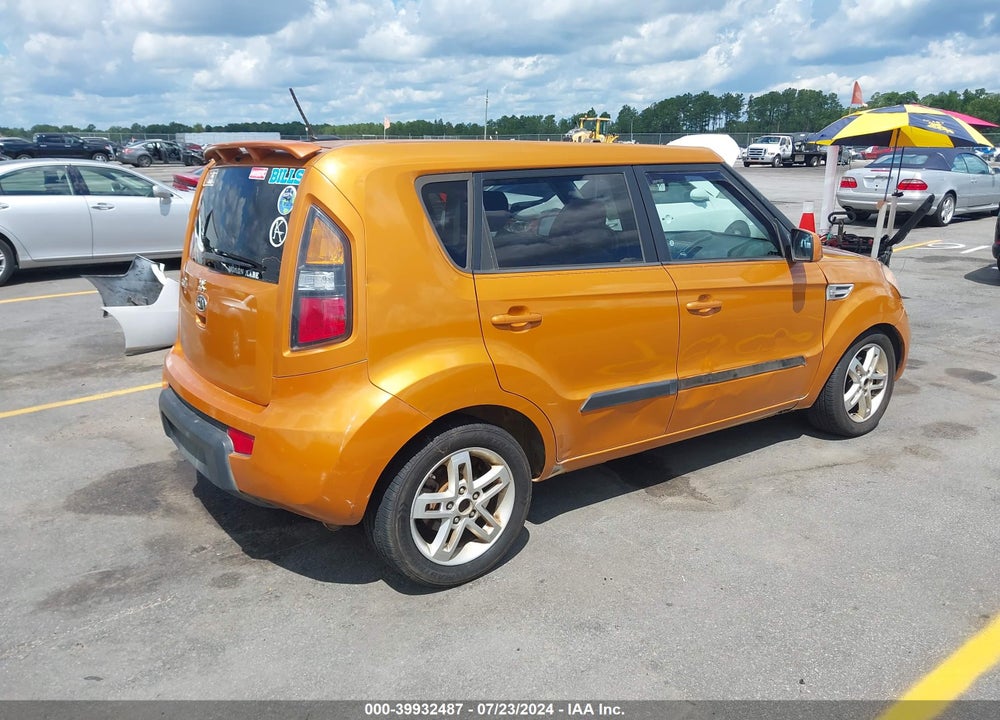 2011 KIA SOUL VIN: KNDJT2A20B7287521