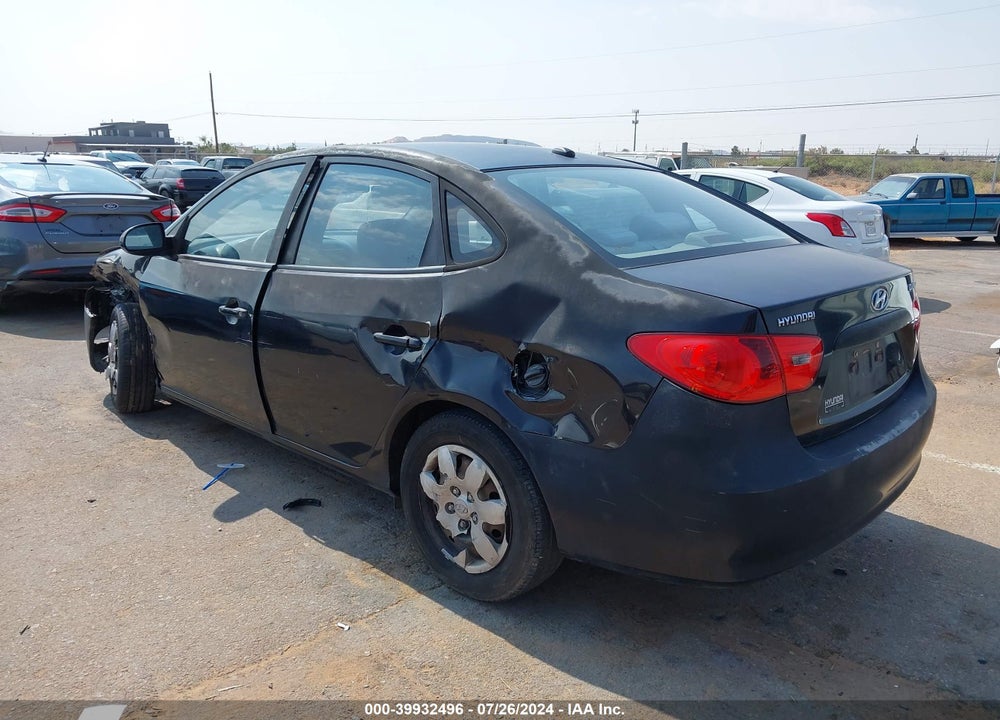 2009 HYUNDAI ELANTRA GLS VIN: KMHDU46D79U606355