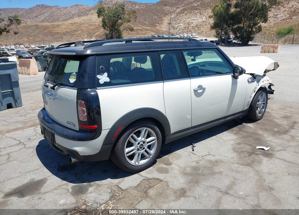 2013 MINI CLUBMAN COOPER S VIN: WMWZG3C57DTY39768