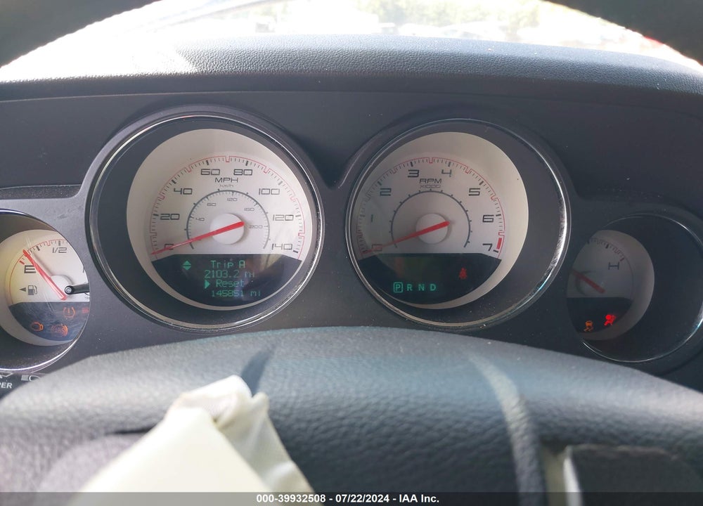 2012 DODGE CHALLENGER SXT VIN: 2C3CDYAG3CH292162