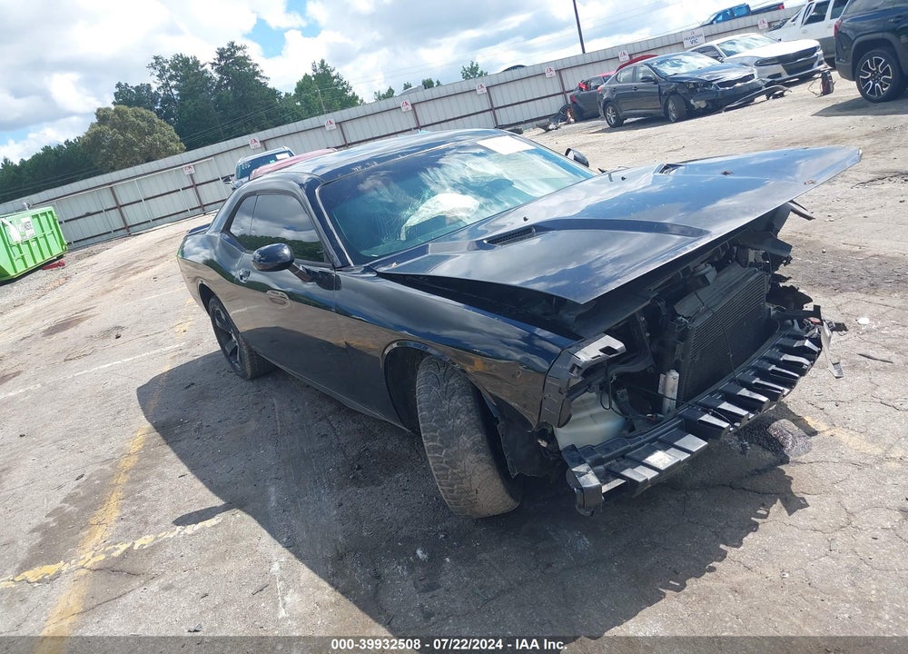 2012 DODGE CHALLENGER SXT VIN: 2C3CDYAG3CH292162