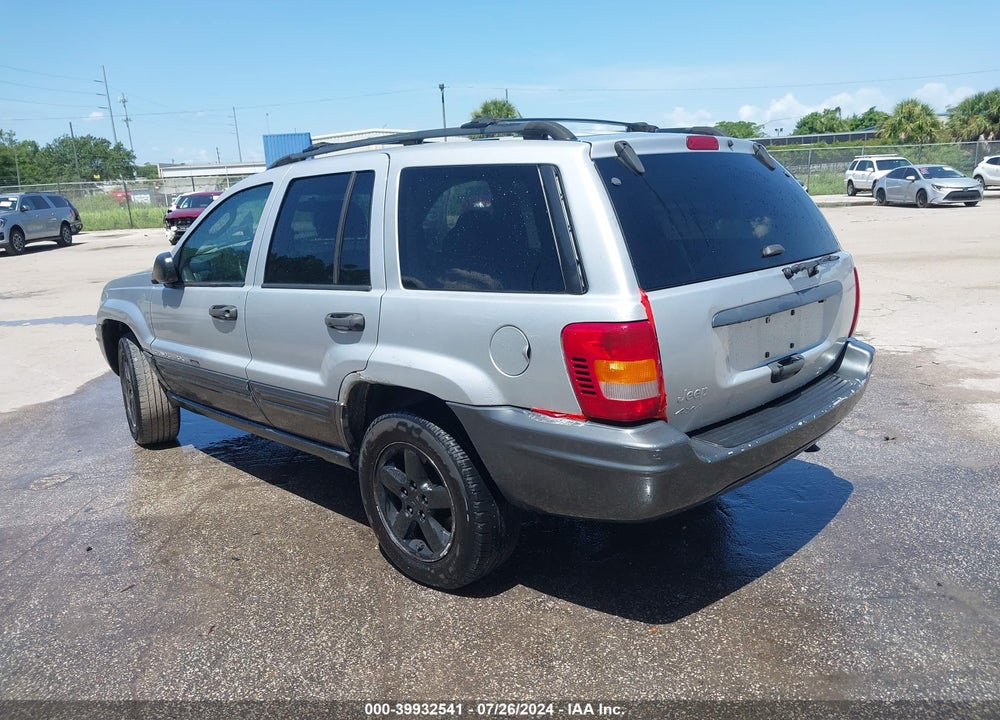 2004 JEEP GRAND CHEROKEE LAREDO VIN: 1J4GW48S44C418599