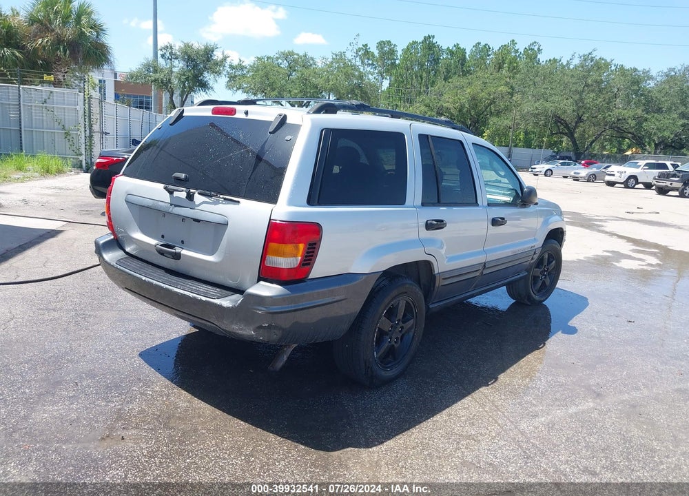 2004 JEEP GRAND CHEROKEE LAREDO VIN: 1J4GW48S44C418599