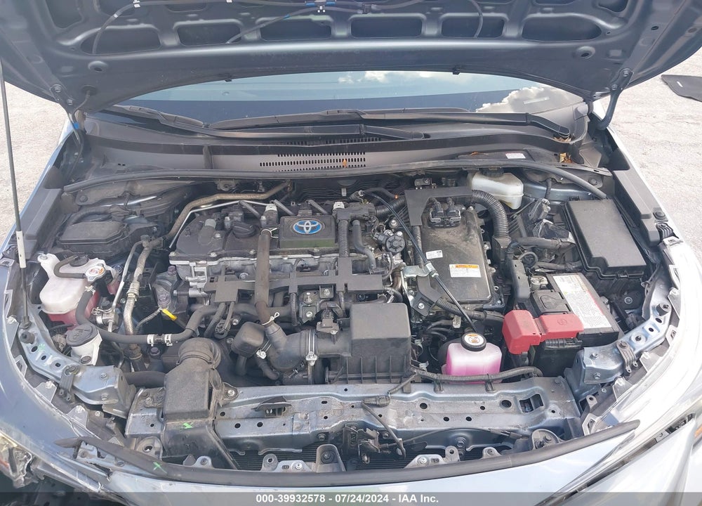 2022 TOYOTA COROLLA HYBRID LE VIN: JTDEAMDE4N3000461