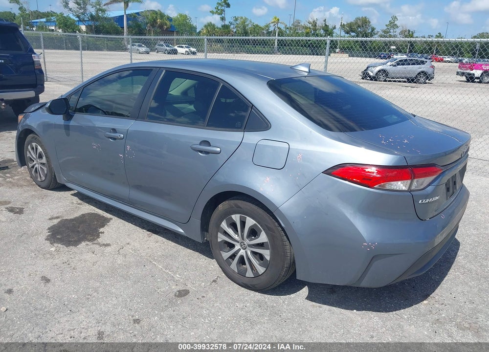 2022 TOYOTA COROLLA HYBRID LE VIN: JTDEAMDE4N3000461