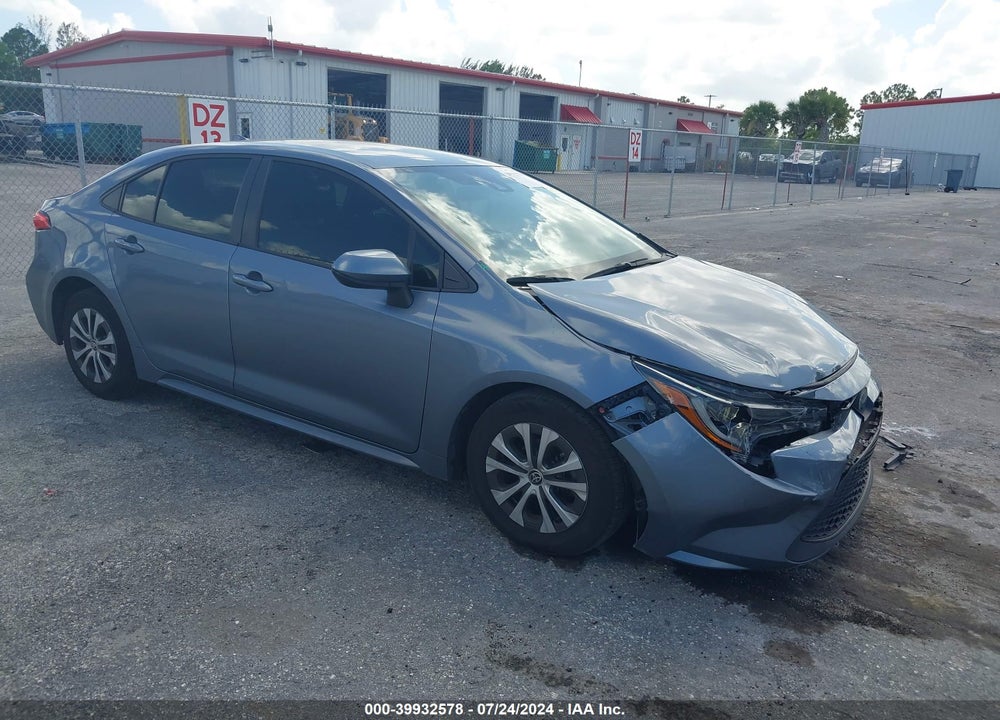 2022 TOYOTA COROLLA HYBRID LE VIN: JTDEAMDE4N3000461