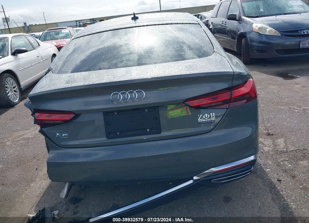 2023 AUDI A5 SPORTBACK PREMIUM PLUS 45 TFSI S LINE QUATTRO S TRONIC VIN: WAUFACF50PA048305