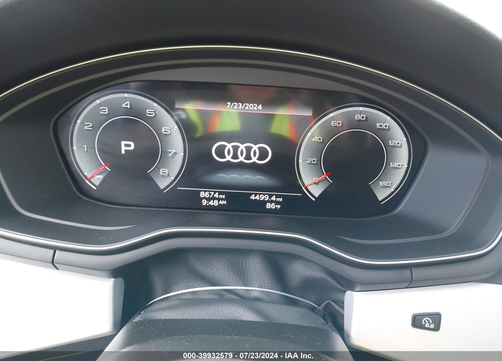 2023 AUDI A5 SPORTBACK PREMIUM PLUS 45 TFSI S LINE QUATTRO S TRONIC VIN: WAUFACF50PA048305