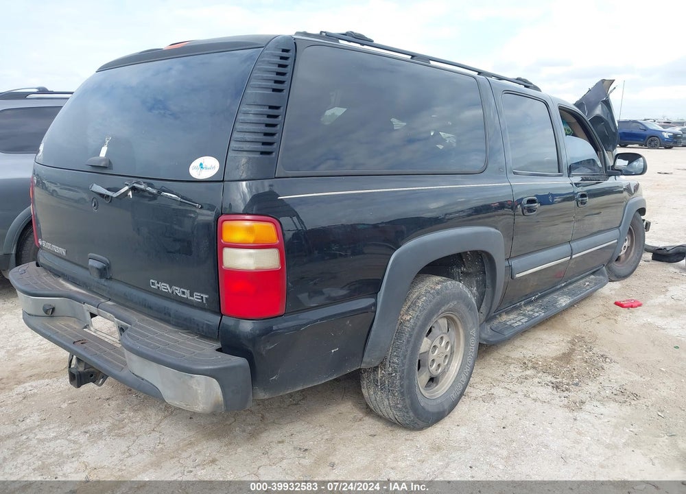 2002 CHEVROLET SUBURBAN 1500 LT VIN: 3GNEC16Z92G258726