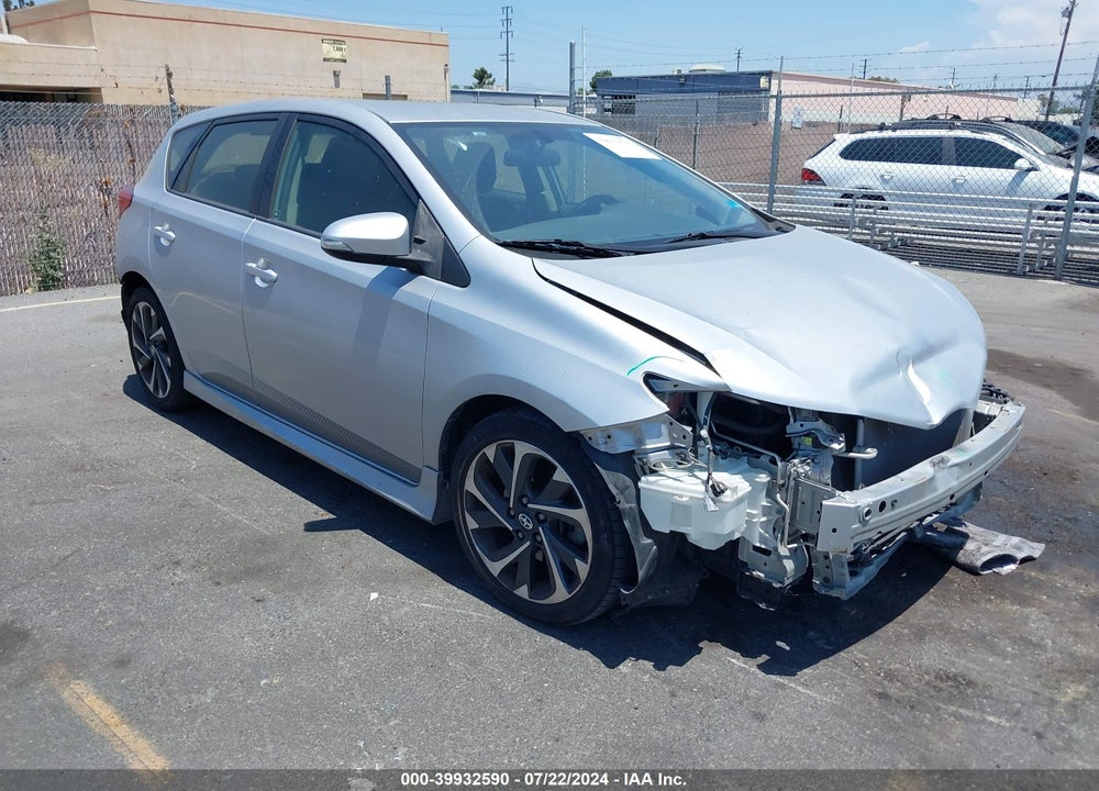 2016 SCION IM VIN: JTNKARJEXGJ504320
